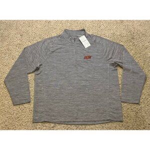 Oklahoma State Cowboys Tommy Bahama Island Zone 1/4 Zip Pullover Sz XL Brand New